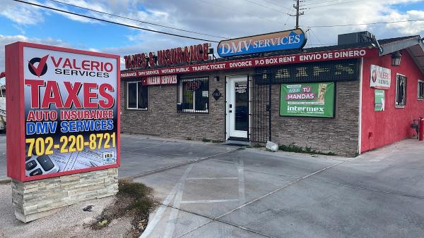 Valerio Tax Services, DMV Services & Insurance