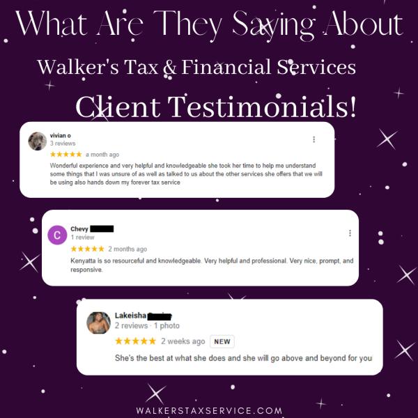 Walker's Tax & Financial Services