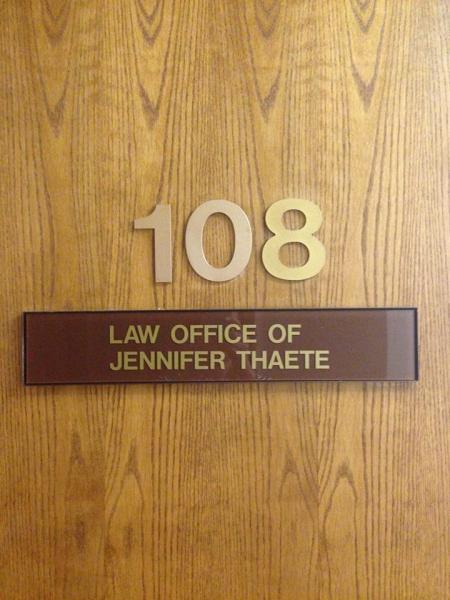 Law Office of Jennifer Thaete