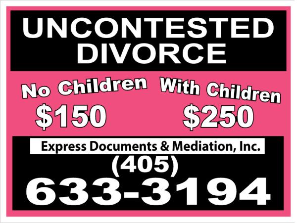 Uncontested Divorce in Oklahoma