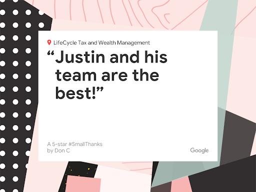 Lifecycle Tax and Wealth Management