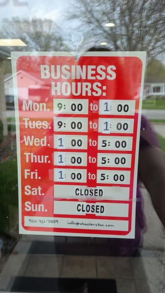 Wheeler's Tax Service