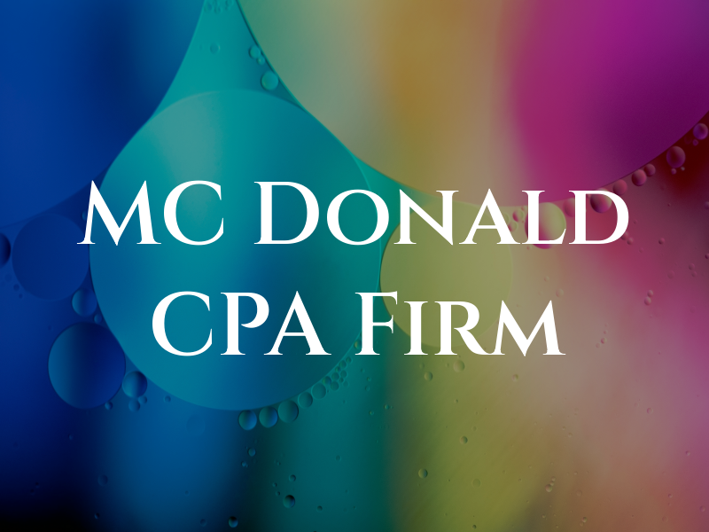 MC Donald CPA Firm