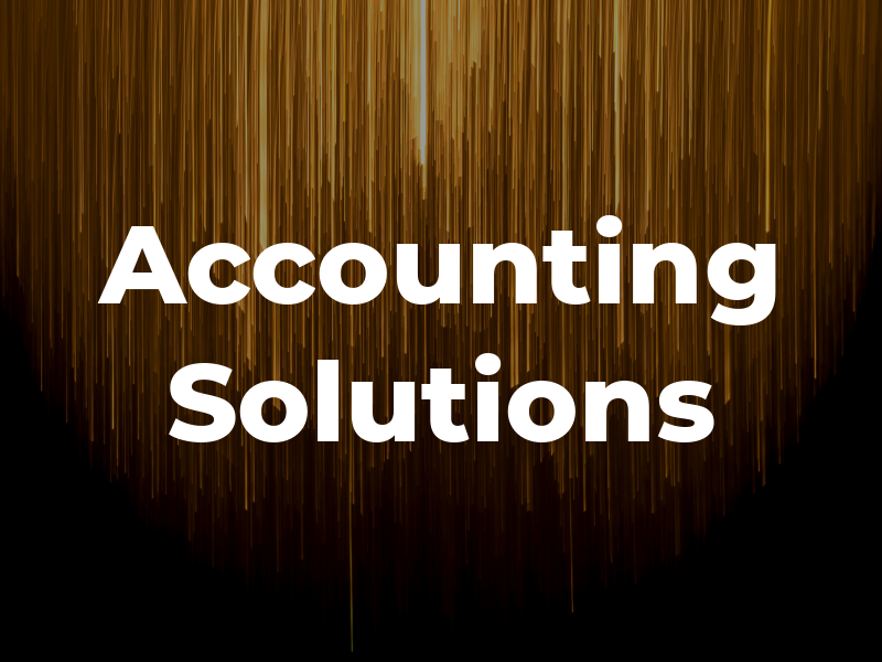 Accounting Solutions