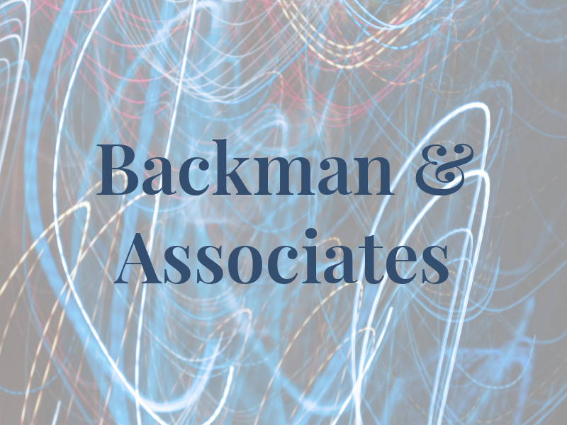 Backman & Associates