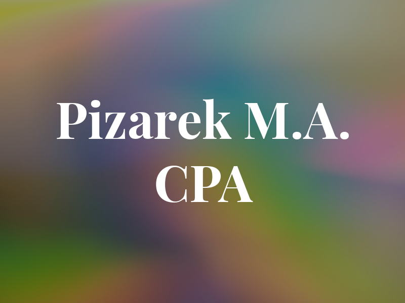 Pizarek M.A. CPA