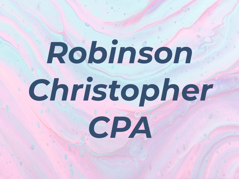 Robinson Christopher CPA