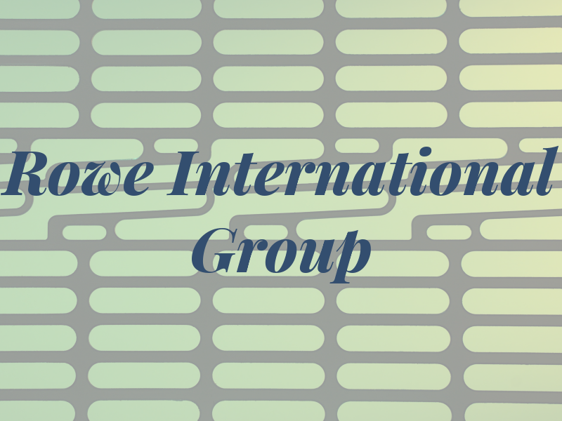 Rowe International Law Group LC