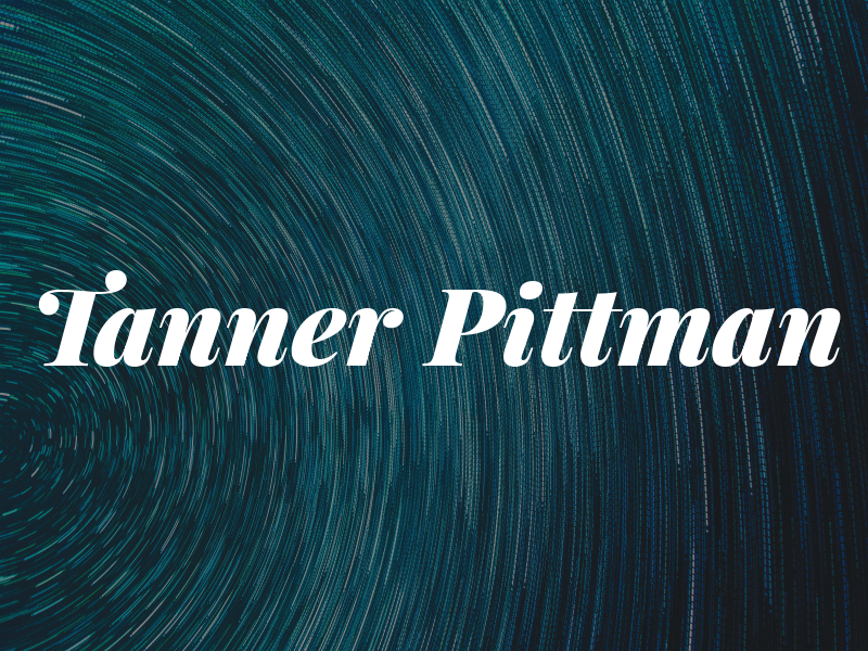Tanner Pittman