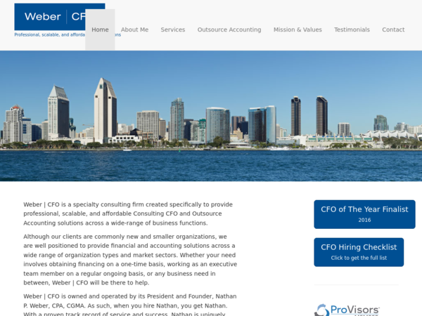 Weber | CFO