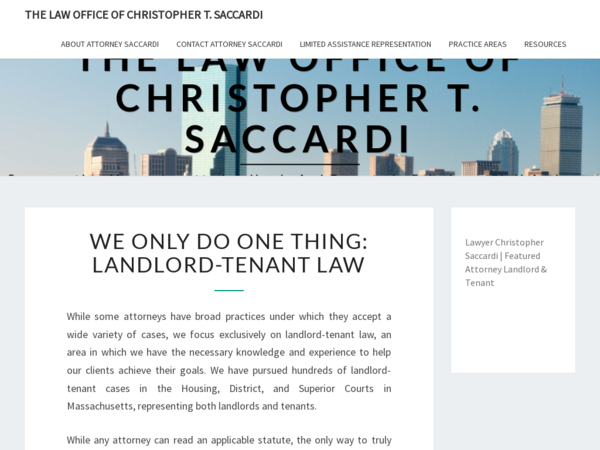 The Law Office of Christopher T. Saccardi