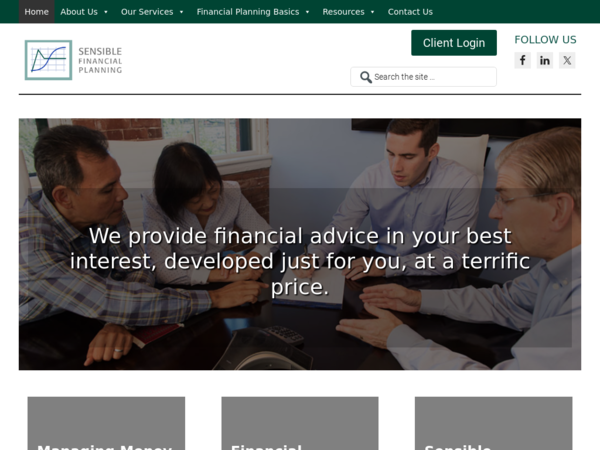 Sensible Financial Planning