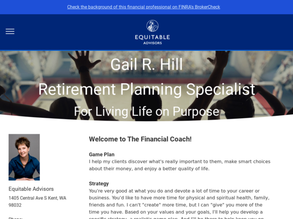 Gail Hill the Financial Coach
