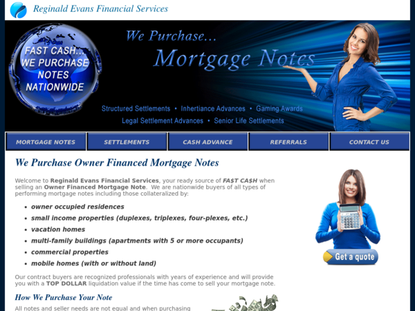 Reginald Evans Financial Services