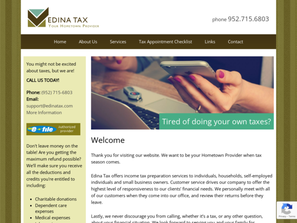 Edina Tax
