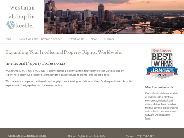 Westman, Champlin, and Koehler, PA