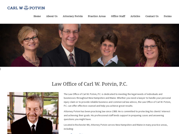 Carl W Potvin Law Office