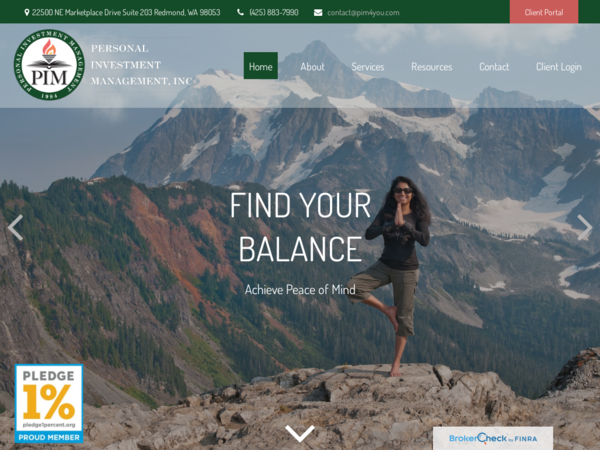 Personal Investment Management