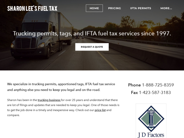 Sharon Lee's Fuel Tax Service
