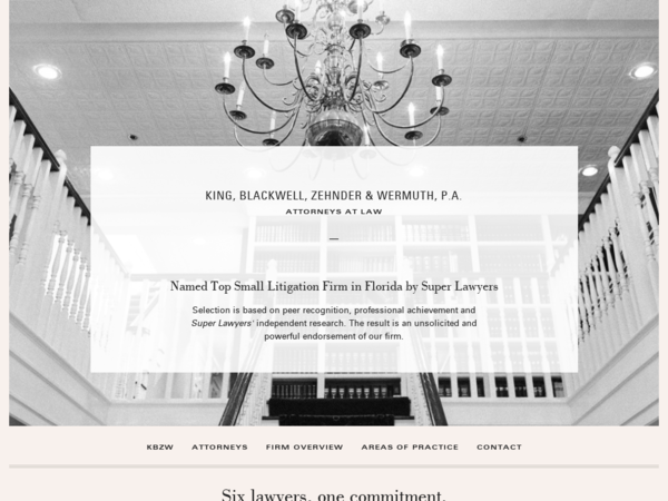 King Blackwell Zehnder & Wermuth, P.A