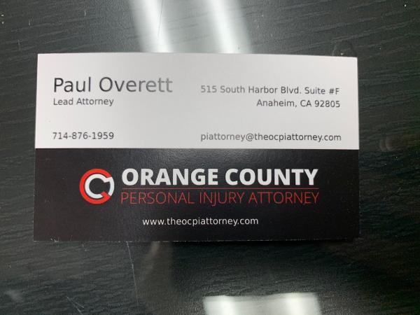 Orange County Personal Injury Attorney