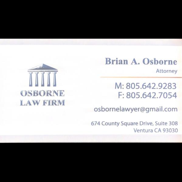 Osborne Law Firm, Brian A. Osborne