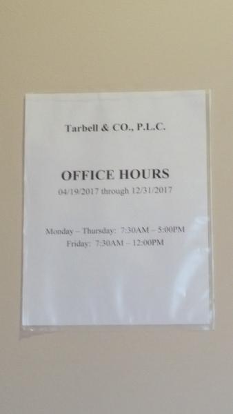 Tarbell & Co., P.l.c.