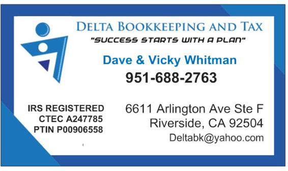 Delta Bookkeeping & Tax Services