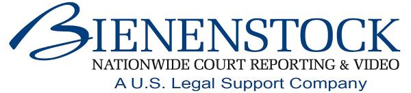 Bienenstock Court Reporting & Video