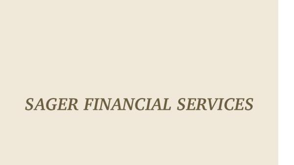 Sager Financial Services