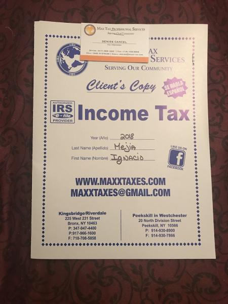 Max Tax Professional Services