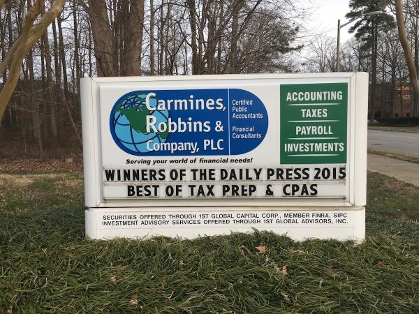Carmines Robbins & Company PLC
