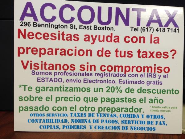 Accountax Services Corp