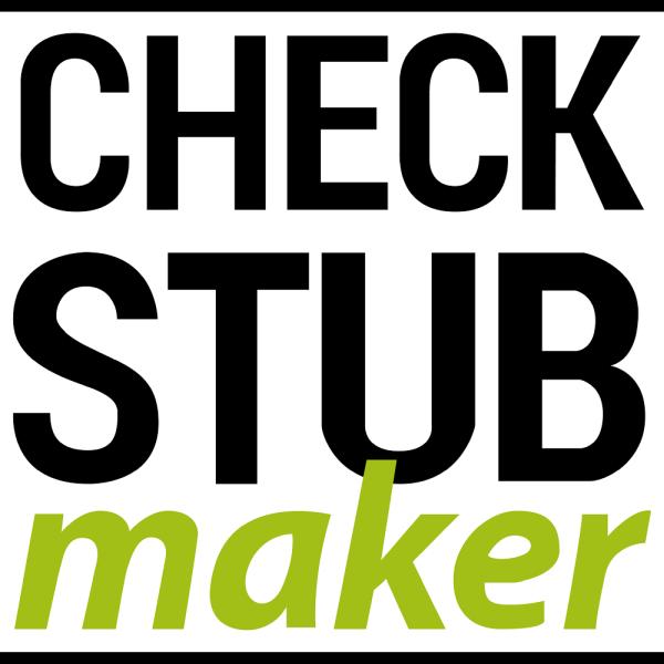 Check Stub Maker