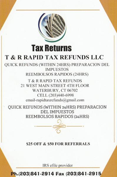 T & R Rapid TAX Refunds