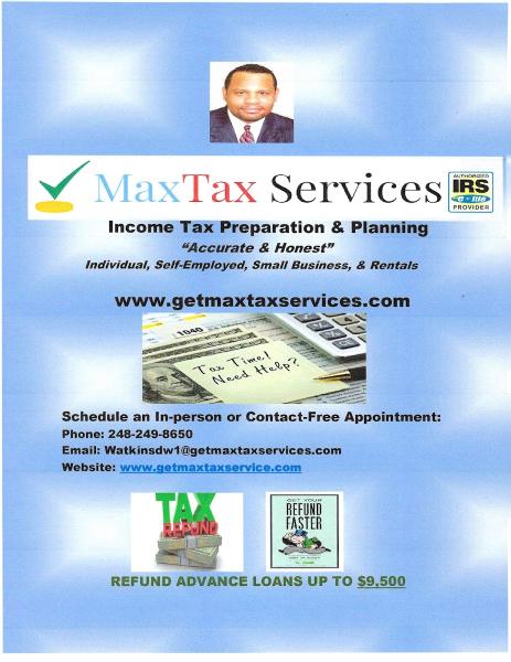 Maxtax Services