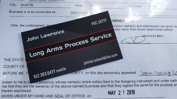 Long Arms Process Service