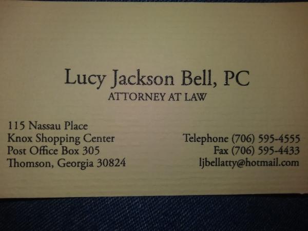 Lucy Jackson Bell