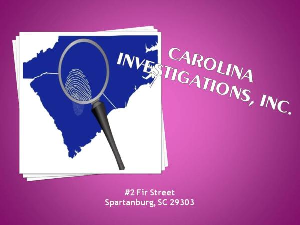 Carolina Investigations