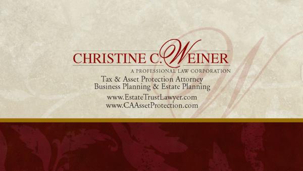 Christine C Weiner-Prof Law