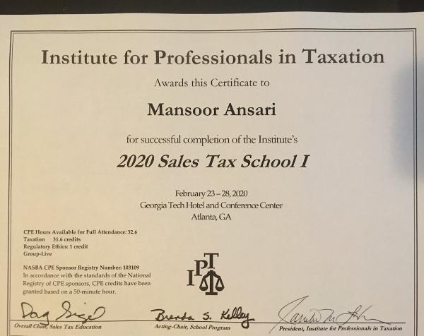 Ansari Tax Attorney