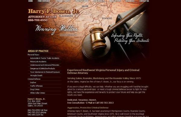 Harry F Bosen Jr Law Offices