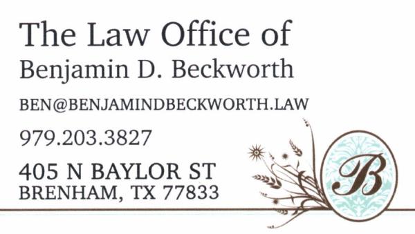 Law Office of Benjamin D. Beckworth