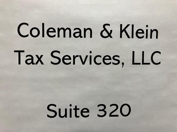 Coleman & Klein Tax Services