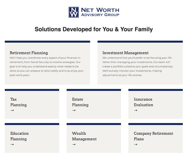 Net Worth Advisory Group