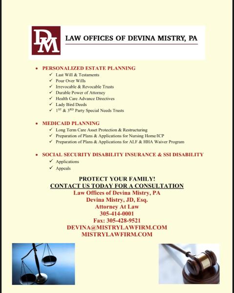 Law Offices of Devina Mistry, PA
