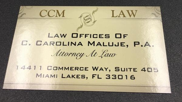 Law Office Of C. Carolina Maluje, PA