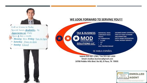 MOD Tax & Business Solutions