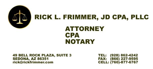 Rick L. Frimmer JD CPA