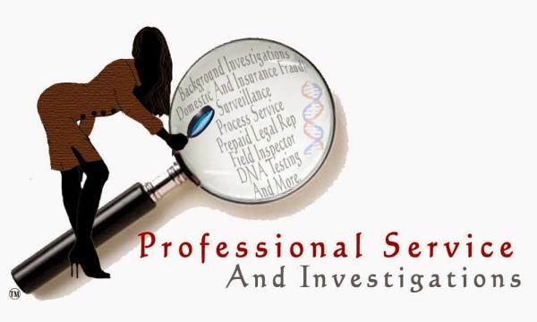 Professional Service and Investigations